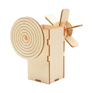 中学创意学生礼物科学物理小实验教具学校科教拉线转盘模型拼装包