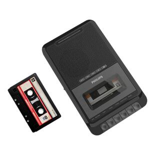 飞利浦TAR5109磁带播放机老式卡带机怀旧复古插卡U盘磁带机随身听