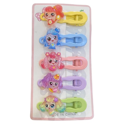 拉布布侧边发夹儿童奇妙萌可发饰