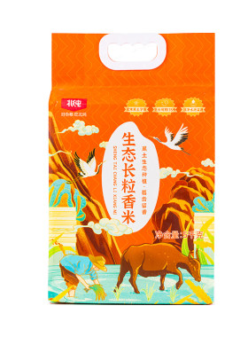 北纯黑龙江生态长粒香米5KG