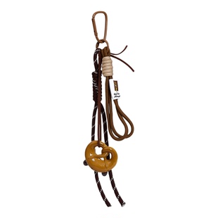 赵昭仪同款miu系碱水面包结挂件保龄球包贝果棒球配饰miu编织挂绳