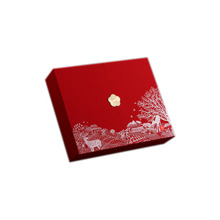 高档福鼎白茶饼包装盒空礼盒357g普洱茶礼盒装老白茶通用茶饼空盒