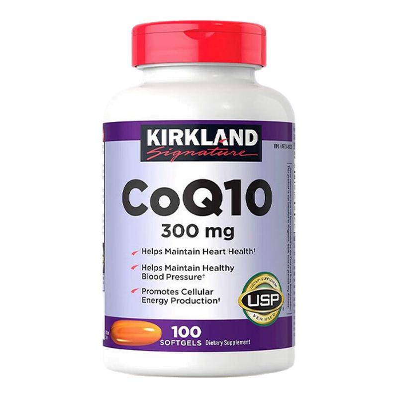 柯克兰辅酶q10软胶囊100粒护心脏