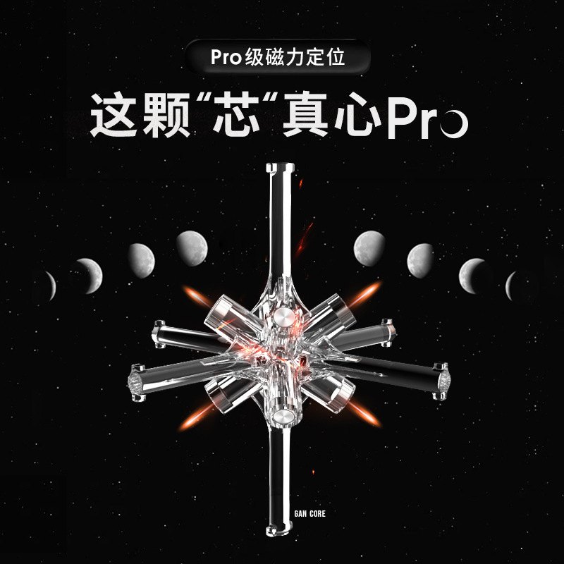 【GAN11Mpro系列】专业二阶面磁力UVduo251MminiM魔方三阶比赛