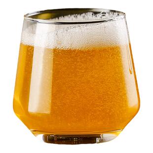 精酿啤酒杯 大容量玻璃杯子家用网红创意酒吧小麦扎啤杯500ml商用