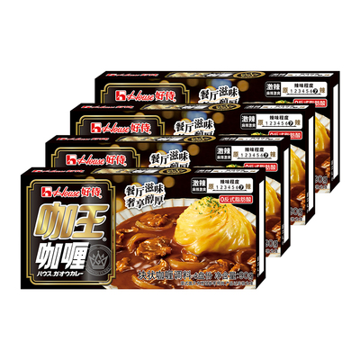 好侍咖喱激辣口味麻辣激爽