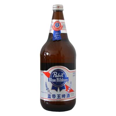 蓝带王10°美式黄啤酒938ml*6瓶