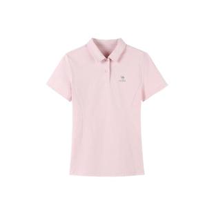 骆驼运动速干polo衫女2025夏季短袖t恤翻领宽松休闲百搭户外上衣