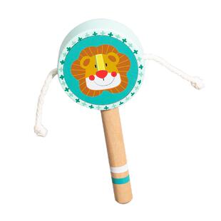 boby新生小月龄早教玩具手摇铃沙锤拨浪鼓婴幼儿消耗体力训练套装