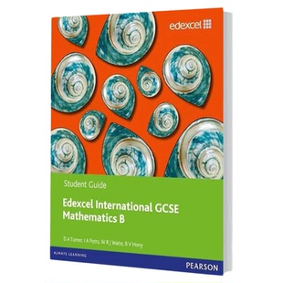 正版现货 爱德思国际高中数学教材 B册 Edexcel Igcse Mathematics B. Student Book 英文原版书籍