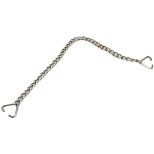 304不锈钢扭链KT板亚克力广告牌链车库吊牌树牌挂链吊链链子链条