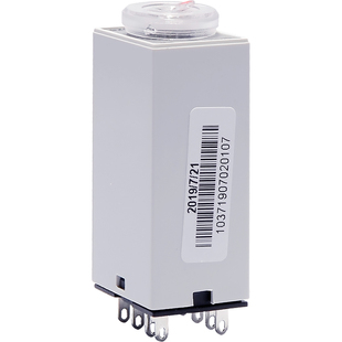 德力西JSZ3时间继电器通电延时220V24V时控断电控制器A-A A-B