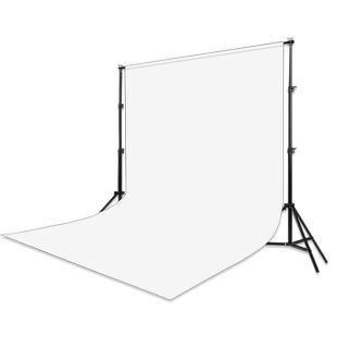 2*3M白色拍照背景布网红ins挂布家用摄影道具拍摄直播台布装饰桌布照相纸纯色摆拍摆件美食白布桌纯白地拉幕