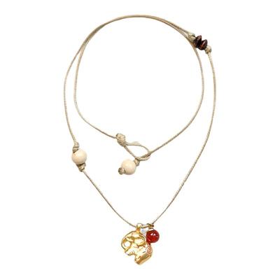 SWAHILL斯瓦山丘 图腾小象长项链 原创设计小众复古高级感毛衣链