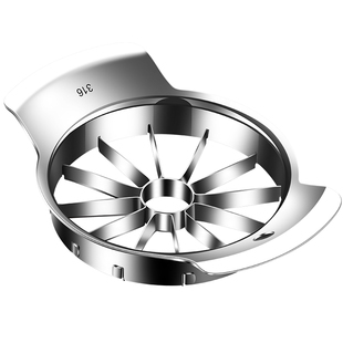 切苹果神器316不锈钢切果器水果切块模具雪梨切果盘专用工具去核