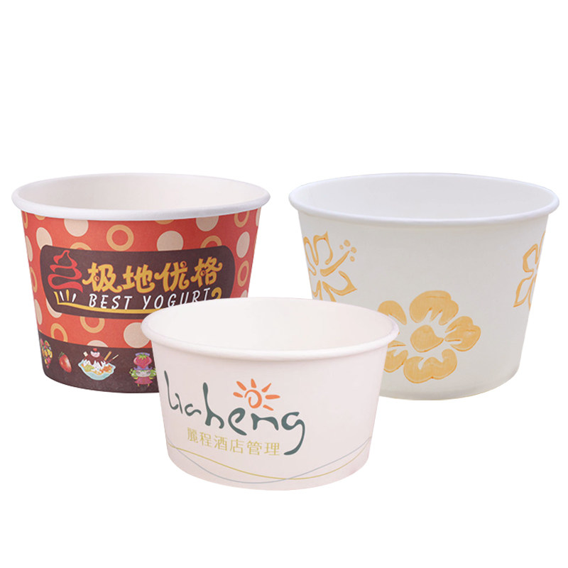 专业订制一次性纸碗印刷设计logo