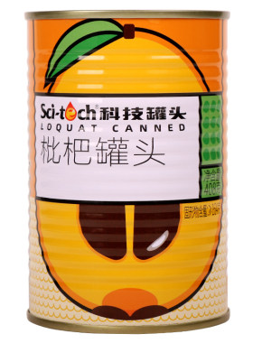科技枇杷罐头408克*10罐果肉饱满