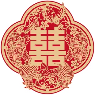 故宫 万喜大吉婚庆套装 红包静电贴喜字贴 小挂饰 故宫官方旗舰店