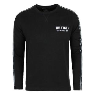 TOMMY HILFIGER汤米男t恤圆领春秋新款薄款舒适套头打底上衣男装