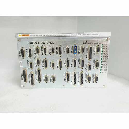 Novellus Systems 0230495700 HDSIOC PDL OXIDE2 VERSION 5.0