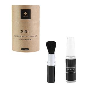 沃尔夫冈(WOLFGANG) 相机清洁套装 TZ004 气吹 镜头笔 清洁液 镜头纸  擦布 佳能 索尼相机专用 尼康 莱卡