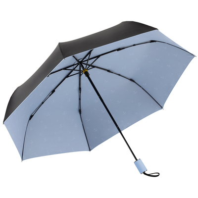 德国kobold超轻遮阳伞女折叠黑胶