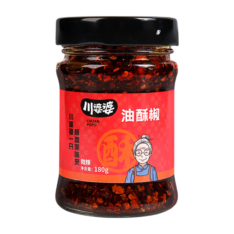 川婆婆瓶装济南拌饭酱香辣酱拌面