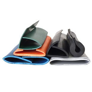 硅胶U型包边条卡槽宽一口密封条耐老化方管铁皮防撞耐磨防护胶条