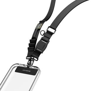 磁吸挂扣适用苹果iPhone17手机壳16挂绳15挂脖斜挎包固定片金属背运动带可背绳多功能华为三星通用潮mageasy