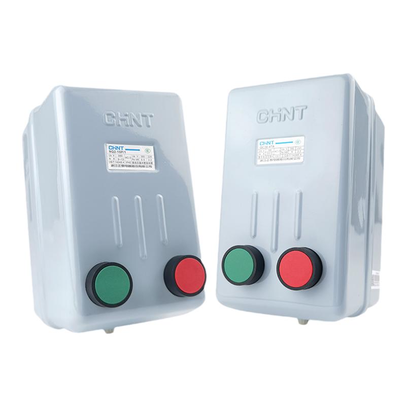 正泰磁力起动器电磁启动器NQ2-15P QC36三相电动机缺相保护开关