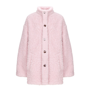 【小酒窝同款】BarryBanny女童仿羊羔绒外套2026春季加厚保暖上衣