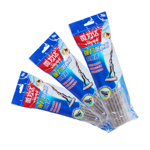 微力达强力吸水擦替换装宽头胶棉拖把头海绵对折式水墩布头包邮