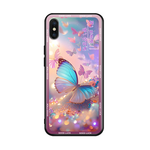 luckrider适用于iphonex手机壳A1865好看A1902梦幻5.8寸唯美iPhinex硅胶叉s少女款A1901软a1865网红萍果Xs时