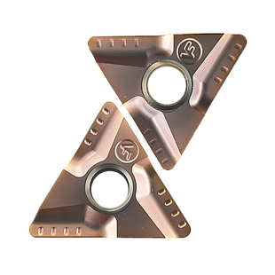 数控刀片三角形外圆粗精车TNMG16040408硬质合金陶瓷不锈钢专用粒