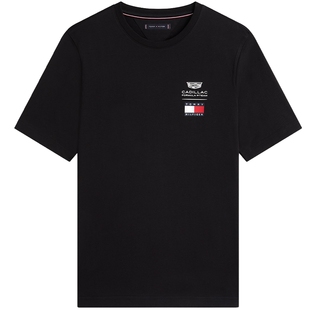 【凯迪拉克F1®联名车迷系列】Tommy26春夏男女纯棉印花赛车风T恤