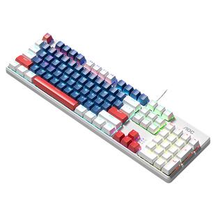 AOC GK200有线机械键盘电竞游戏青轴黑轴红轴台式笔记本电脑通用