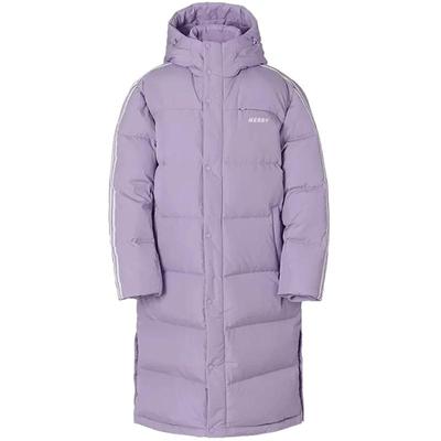 宽松中长款连帽羽绒服NERDY休闲