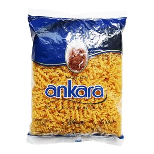 安卡拉意面螺丝形意粉500g直条弯通贝壳两头尖组合装满3包包邮