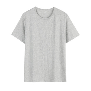 AB内衣男夏季薄纯棉圆领短袖T恤老头衫中老年人宽松大码汗衫T751