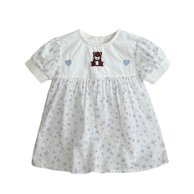 刺绣裙子连衣裙韩版休闲女夏季