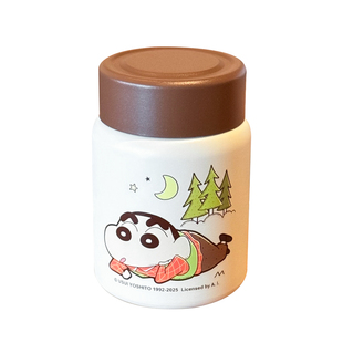 蜡笔小新保温杯正版迷你便携小巧口袋杯可爱卡通男生学生儿童水杯