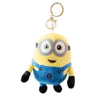 正版神偷奶爸小黄人钥匙扣挂件可爱迷你小号公仔玩偶书包背包挂饰