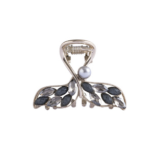 沧溟谣~古典鱼尾半扎发抓夹 仙气后脑勺盘发卡高级感小号鲨鱼夹子