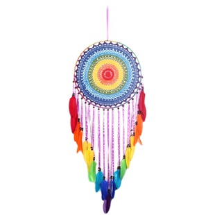 捕梦网大号挂饰婚庆婚礼道具装饰品白羽毛挂件补梦网创意手工壁挂