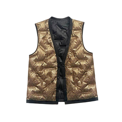 双面呢内胆大衣内搭羽绒马甲