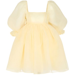 【经典泡芙裙】Selkie collection奶油鹅黄色 在逃公主蓬蓬连衣裙