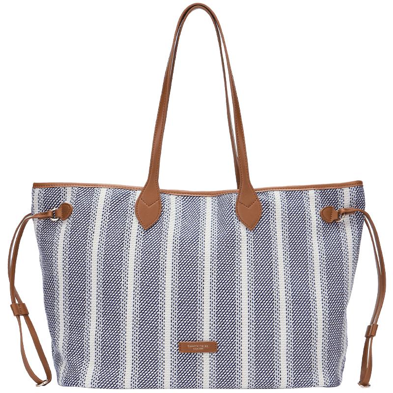 2026年夏季新款女士条纹单肩软包