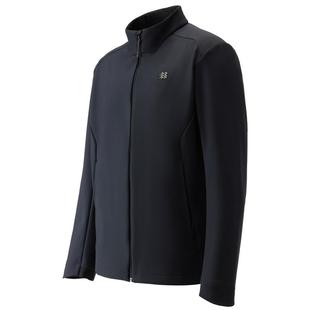 KOLON SPORT可隆软壳衣防泼水防风外套保暖男士立领拉绒软壳夹克