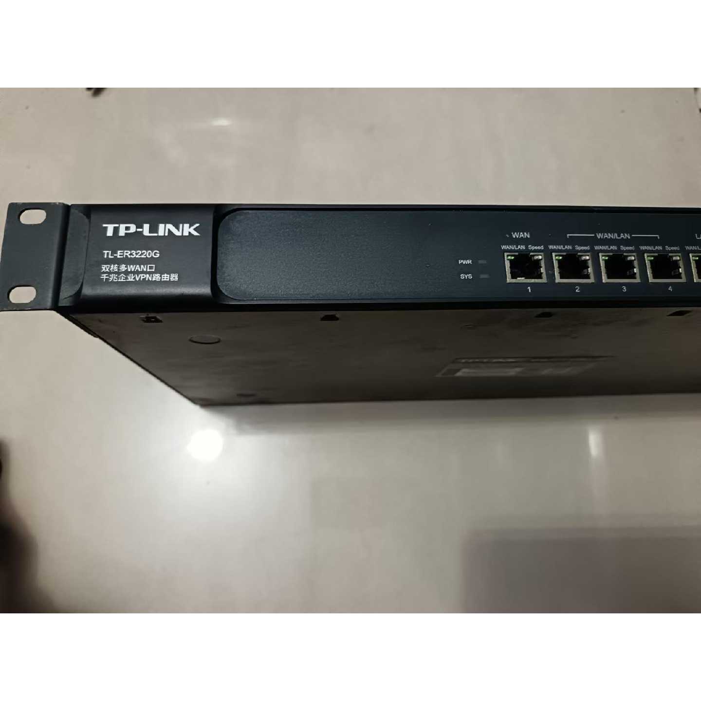 议价TLER3220G双核多wan口千兆企业路由器V4.可维修