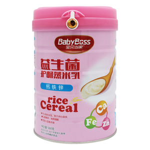 宝贝当家益生菌米乳婴幼儿高铁米粉宝宝辅食米糊560克营养